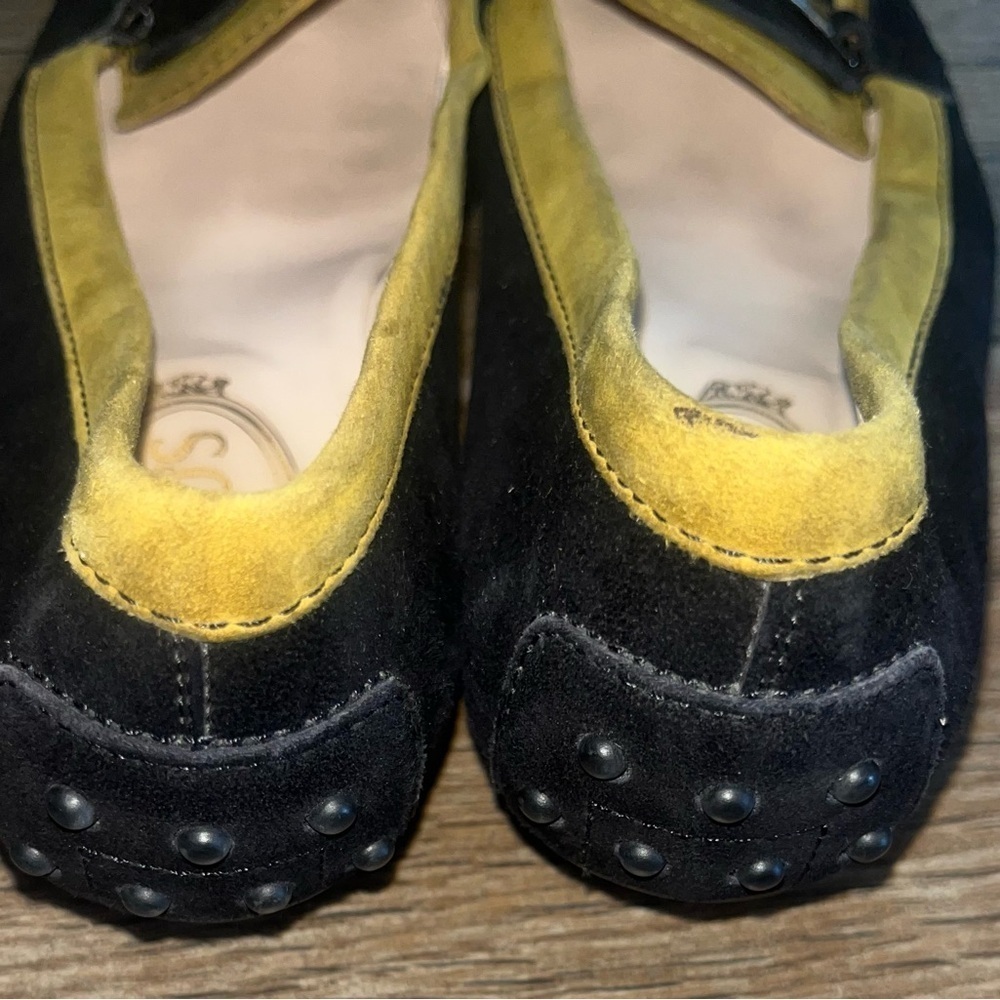 Tod’s Black and Yellow Women's Loafers - Picture 3 of 8
